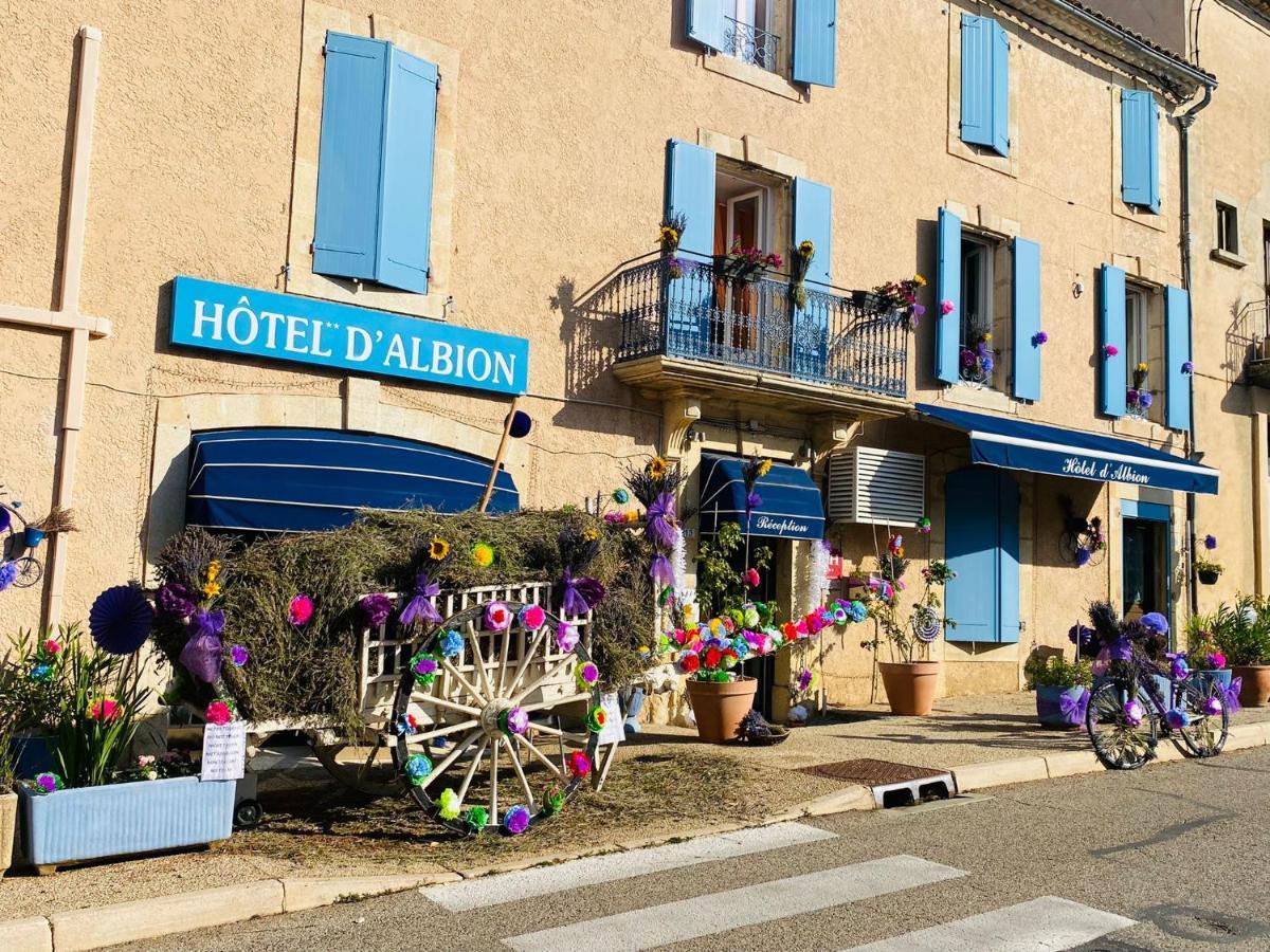 Hotel D'Albion Sault-de-Vaucluse Buitenkant foto